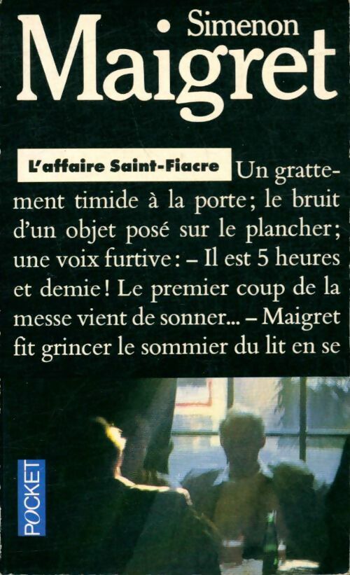 L'affaire Saint-Fiacre - Georges Simenon -  Pocket - Livre