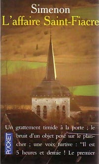 Livrenpoche : L'affaire Saint-Fiacre - Georges Simenon - Livre