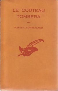 Livrenpoche : Le couteau tombera - Marten Cumberland - Livre