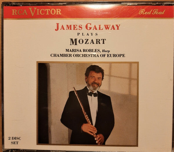 Livrenpoche : James Galway, Marisa Robles, The Chamber Orchestra Of Europe - James Galway Plays Mozart - James Galway, Marisa Robles, The Chamber Orchestra Of Europe - CD