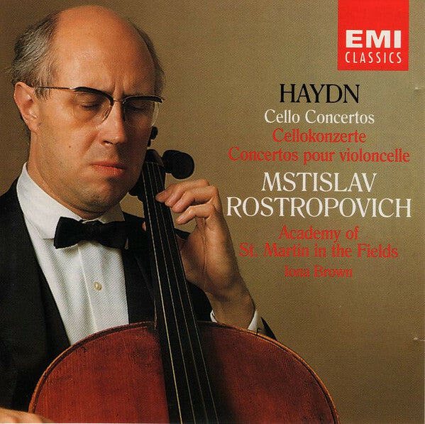 Livrenpoche : Haydn*, Mstislav Rostropovich, Academy Of St. Martin in the Fields*, Iona Brown - Cello Concertos - haydn, Mstislav Rostropovich, Academy Of St. Martin in the Fields, Iona Brown - CD