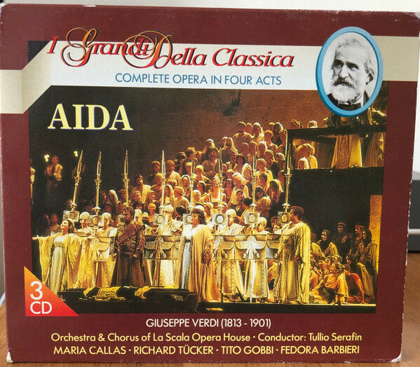 Livrenpoche : Giuseppe Verdi, Orchestra* & Chorus Of The La Scala Opera House*, Maria Callas, Richard Tucker (2), Tito Gobbi, Fedora Barbieri - Aida - Maria Callas, Giuseppe Verdi, Orchestra & Chorus Of The La Scala Opera House, Richard Tucker (2), Tito Gobbi, Fedora Barbieri - CD