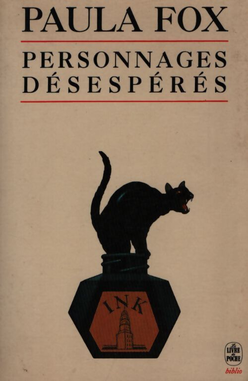 Personnages désespérés - Paula Fox - Livre