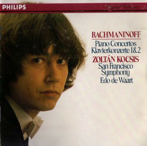 Livrenpoche : Rachmaninoff* - Zoltán Kocsis, San Francisco Symphony*, Edo De Waart - Piano Concertos 1 & 2 - Rachmaninoff - CD