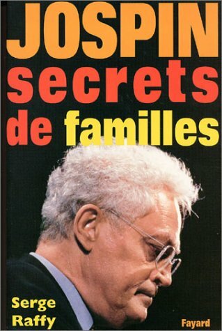 Livrenpoche : Jospin secrets de familles -  - CD