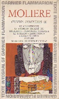 Livrenpoche : Oeuvres complètes Tome III - Molière - Livre