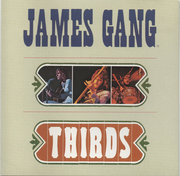 Livrenpoche : James Gang - Thirds - James Gang - CD