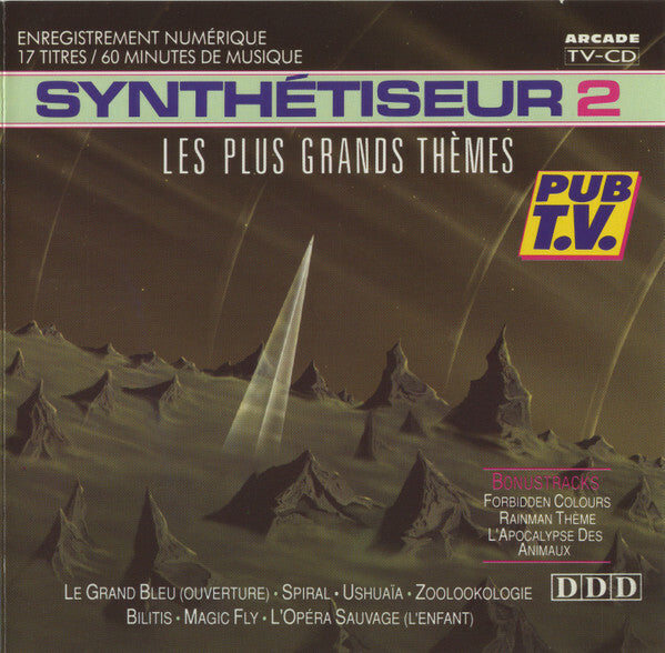 Livrenpoche : Ed Starink - Synthétiseur 2 - Les Plus Grands Thèmes - Ed Starink - CD