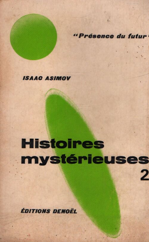 Histoires mystérieuses Tome II - Isaac Asimov - Livre