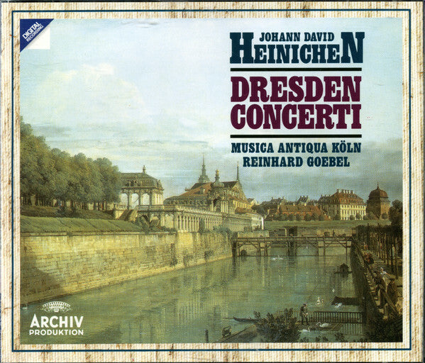 Livrenpoche : Johann David Heinichen ? Musica Antiqua Köln, Reinhard Goebel - Dresden Concerti - Johann David Heinichen ? Musica Antiqua Köln, Reinhard Goebel - CD