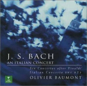 Livrenpoche : J.S. Bach*, Olivier Baumont - An Italian Concert - J.S. Bach, Olivier Baumont - CD