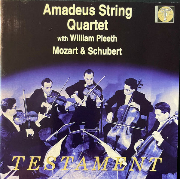 Livrenpoche : Amadeus-Quartett, William Pleeth, Wolfgang Amadeus Mozart, Franz Schubert - Sinfonia Concertante /String Quintet - Franz Schubert, Wolfgang Amadeus Mozart, Amadeus-Quartett, William Pleeth - CD