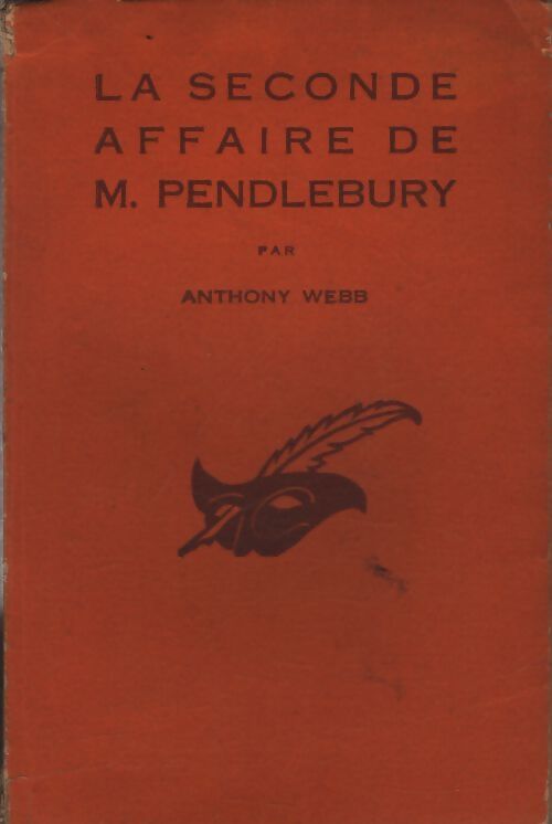 La seconde affaire de M. Pendlebury - Anthony Webb - Livre