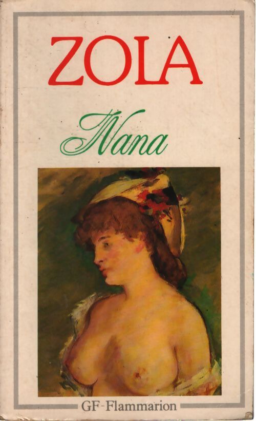 Nana - Emile Zola - Livre