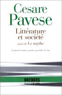 Livrenpoche : Littérature et société / Le mythe - Cesare Pavese - Livre