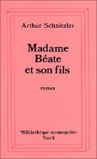 Livrenpoche : Madame Béate et son fils - Arthur Schnitzler - Livre