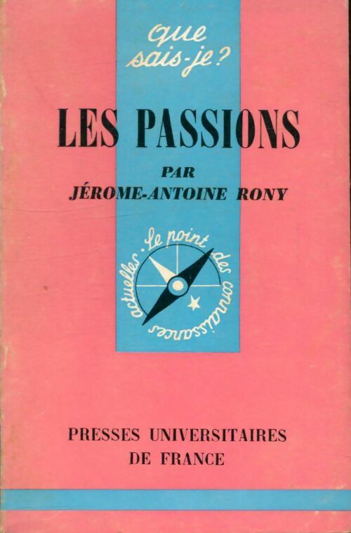 Livrenpoche : Les passions - Jean-Antoine Rony - Livre