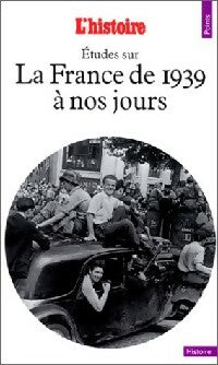 Livrenpoche : Etudes sur la France de 1939 à nos jours - Claude David - Livre