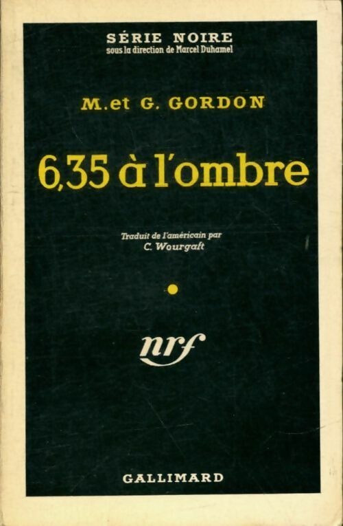 Livrenpoche : 6,35 à l'ombre - Mildred Gordon, Gordon Gordon - Livre