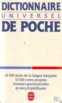 Livrenpoche : Dictionnaire universel de Poche - Inconnu - Livre