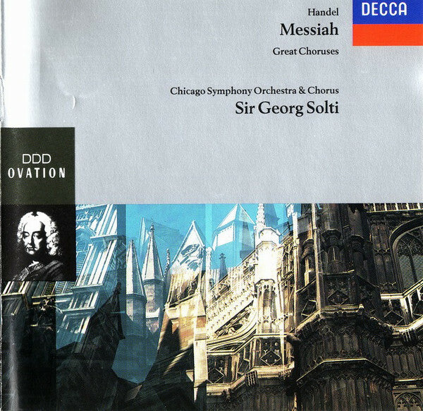Livrenpoche : Handel*, Chicago Symphony Orchestra* & Chorus*, Sir Georg Solti* - Messiah - Great Choruses - Sir Georg Solti, Handel, Chicago Symphony Orchestra & Chorus - CD