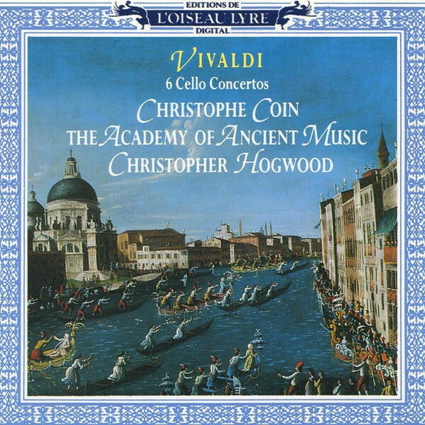 Livrenpoche : Vivaldi* - Christophe Coin / The Academy Of Ancient Music / Christopher Hogwood - 6 Cello Concertos - Vivaldi - CD