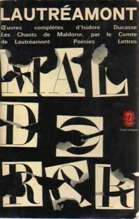 Livrenpoche : Les chants de Maldoror - Comte Isidore De Lautréamont - Livre