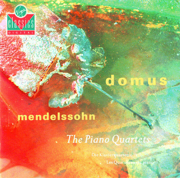 Livrenpoche : Domus* - Mendelssohn* - The Piano Quartets - Domus - CD