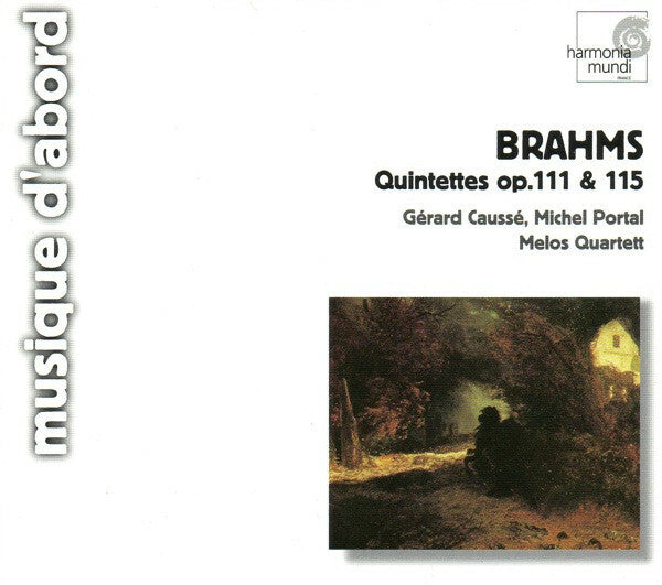 Livrenpoche : Brahms* - Gérard Caussé, Michel Portal, Melos Quartett - Quintettes Op. 111 & 115 - Brahms - CD