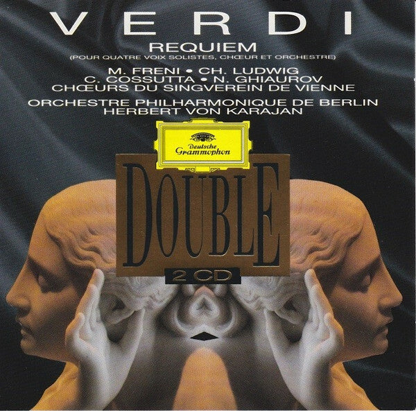 Verdi*, Berliner Philharmoniker, Herbert Von Karajan - Requiem - Verdi, Herbert Von Karajan, Berliner Philharmoniker - CD