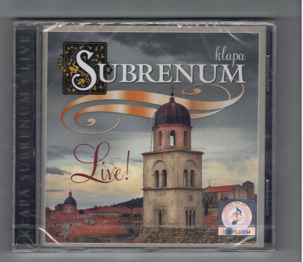 Livrenpoche : Klapa Subrenum - Live! - Klapa Subrenum - CD