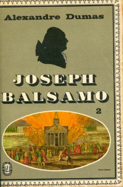 Livrenpoche : Joseph Balsamo Tome II - Alexandre Dumas - Livre
