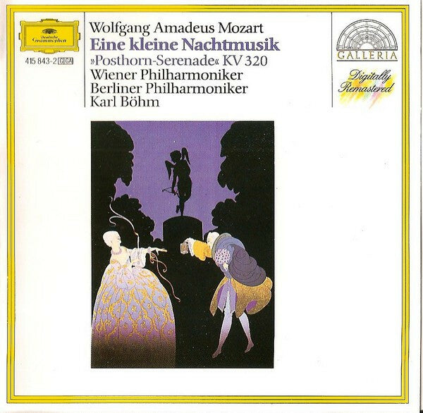 Livrenpoche : Wolfgang Amadeus Mozart - Wiener Philharmoniker, Berliner Philharmoniker, Karl Böhm - Eine Kleine Nachtmusik / »Posthorn-Serenade« KV 320 - Wolfgang Amadeus Mozart - CD