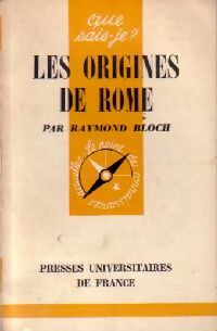 Livrenpoche : Les origines de Rome - Raymond Bloch - Livre