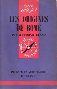 Livrenpoche : Les origines de Rome - Raymond Bloch - Livre