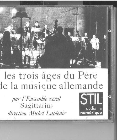 Livrenpoche : Heinrich Schütz - Ensemble Vocal Sagittarius, Michel Laplénie - Les Trois âges Du Père de la Musique Allemande / Hommage à Heinrich Schütz (Musicus Poeticus 1585 - 1672) - Heinrich Schütz - CD