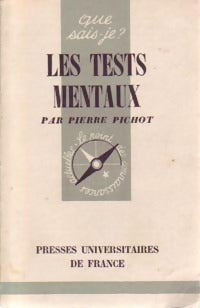Livrenpoche : Les tests mentaux - Pierre Pichot - Livre
