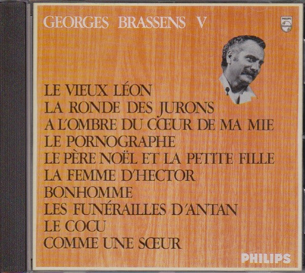 Livrenpoche : Georges Brassens - V - Georges Brassens - CD