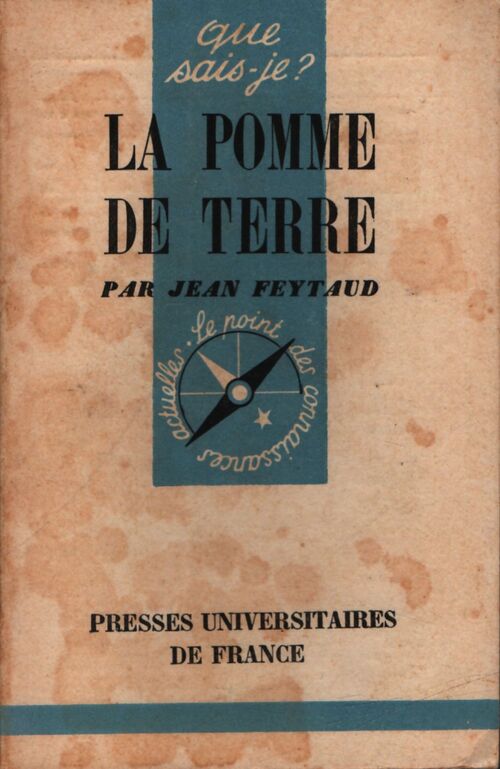 La pomme de terre - Jean Feytaud - Livre