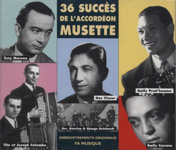 Livrenpoche : 36 Succès De L'Accordéon Musette - Collectif - CD