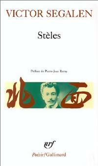 Stèles - Victor Segalen - Livre