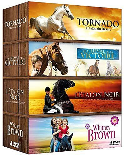 Livrenpoche : Coffret 4 Films : Tornado désert / Le Cheval de la Victoire / L'étalon Noir / Whitney Brown - Craig Clyde, Cornelia Moore, Regardt Van Den Bergh - DVD