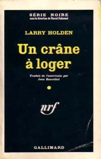 Livrenpoche : Un crâne à loger - Larry Holden - Livre