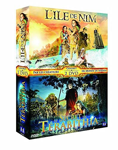 Livrenpoche : L'île de Nim / Le secret de Térabithia (2 DVD) - Gabor Csupo, Jennifer Flackett, Mark Levin - DVD