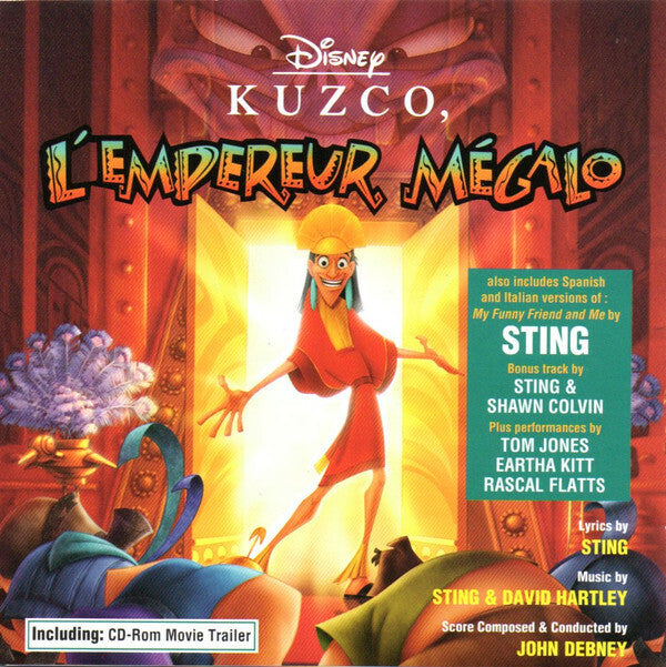 Livrenpoche : Kuzco, L'empereur Mégalo - Collectif - CD