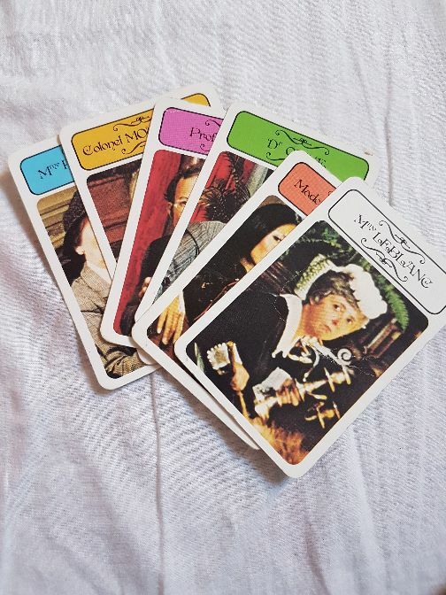 Livrenpoche : 6 cartes suspects Cluedo -  - Divers