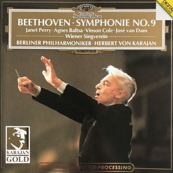 Livrenpoche : Beethoven, Janet Perry, Agnes Baltsa, Vinson Cole, José van Dam, Wiener Singverein, Berliner Philharmoniker, Herbert von Karajan - Symphonie No. 9 - Beethoven, Vinson Cole, Jose Van Dam, Herbert Von Karajan, Berliner Philharmoniker, Janet Perry, Agnes Baltsa, Wiener Singverein - CD