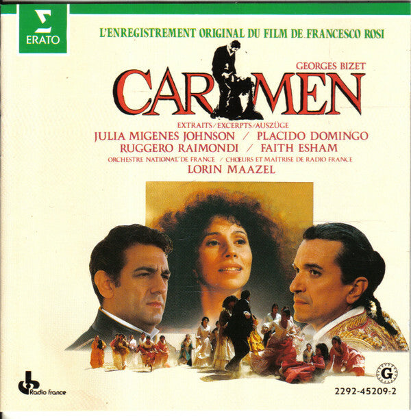 Livrenpoche : Julia Migenes Johnson / Placido Domingo / Ruggero Raimondi / Faith Esham ? Orchestre National De France / Ch?ur* Et Maîtrise De Radio France / Lorin Maazel - Carmen ? Extraits / Excerpts / Auszüge - Ruggero Raimondi, Placido Domingo, Lorin Maazel, Julia Migenes Johnson, Faith Esham, Orchestre National De France, Choeur Et Maîtrise De Radio France - CD