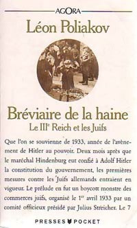 Livrenpoche : Bréviaire de la haine - Léon Poliakov - Livre