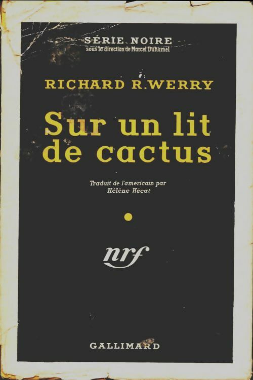 Livrenpoche : Sur un lit de cactus - Richard R. Werry - Livre